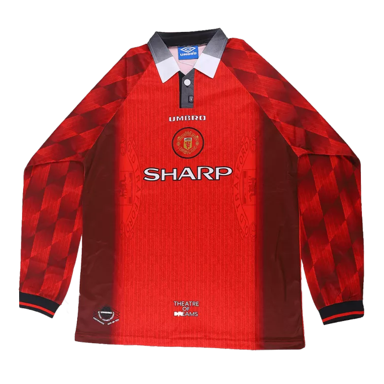 Manchester United Home Long Sleeve Jersey 1996/97