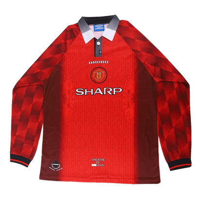 Manchester United Home Long Sleeve Jersey 1996/97