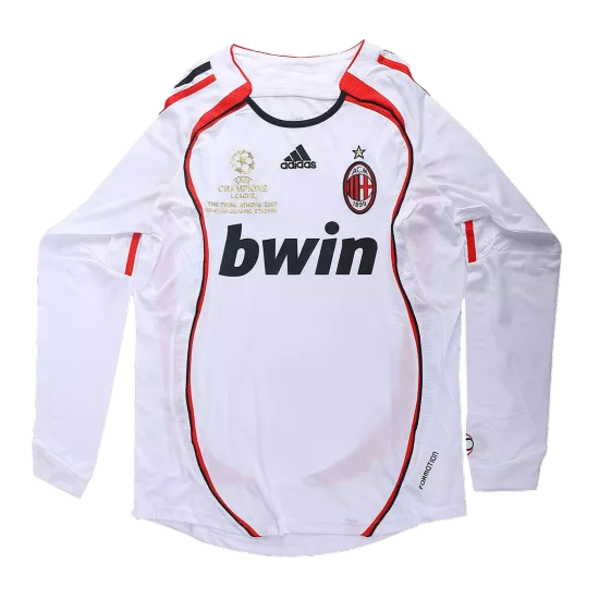 AC Milan Champions League Away Long Sleeve Jersey 2006/07