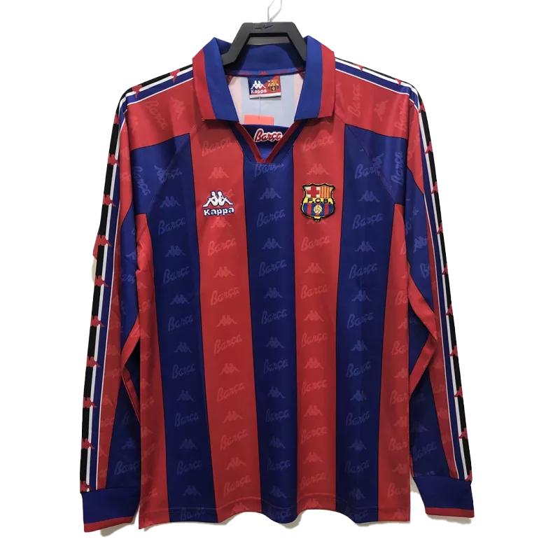 Barcelona Home Long Sleeve Jersey 1996/97