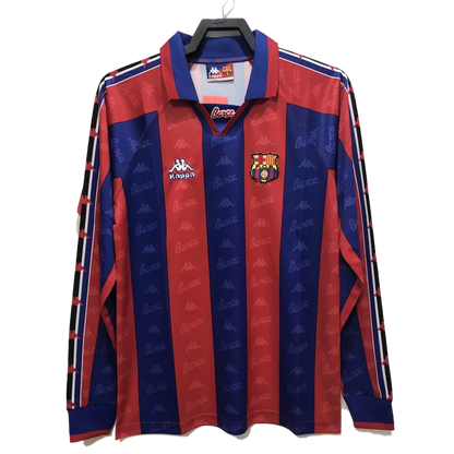 Barcelona Home Long Sleeve Jersey 1996/97